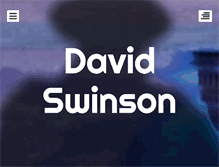 Tablet Screenshot of davidswinson.com